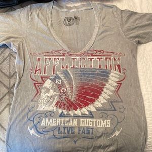 Gray Affliction T-shirt
